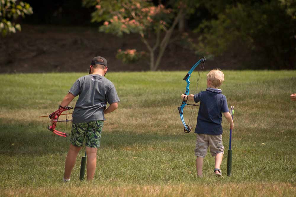 Archery class