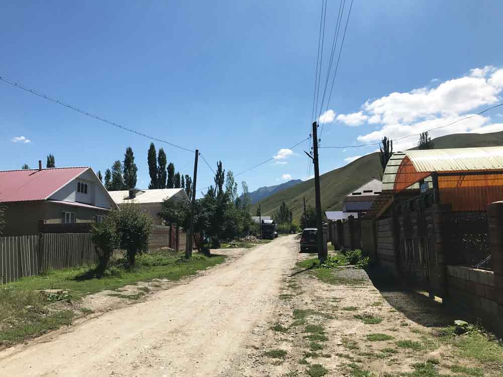 Small rural village where Joe serves