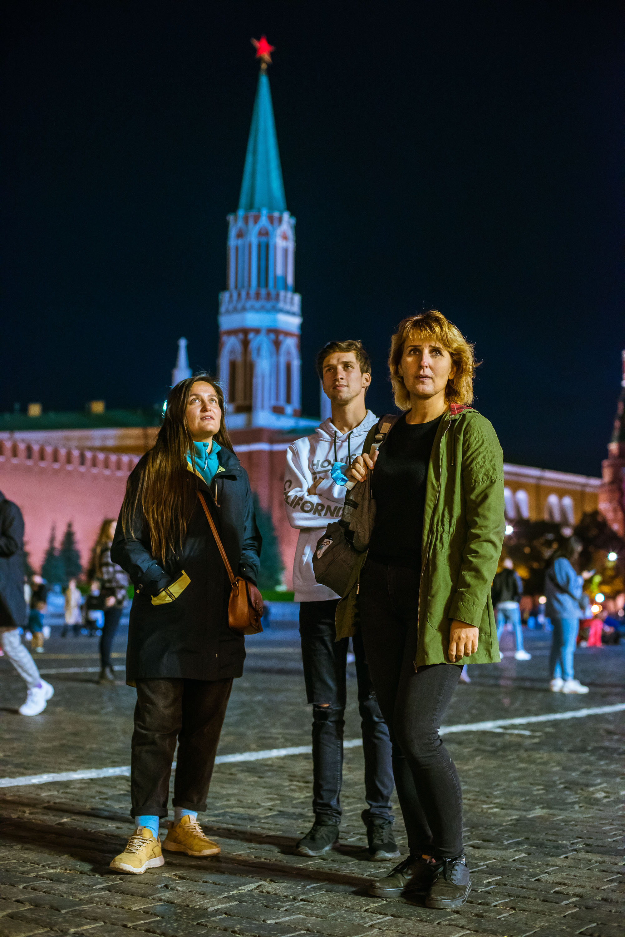Russians in the Red Square